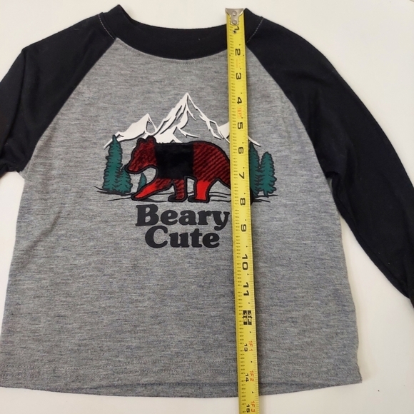 NWT Unisex Childs Holiday #FAMJAMS Beary Cute Bear Tee Size 2T/3T - Picture 5 of 11